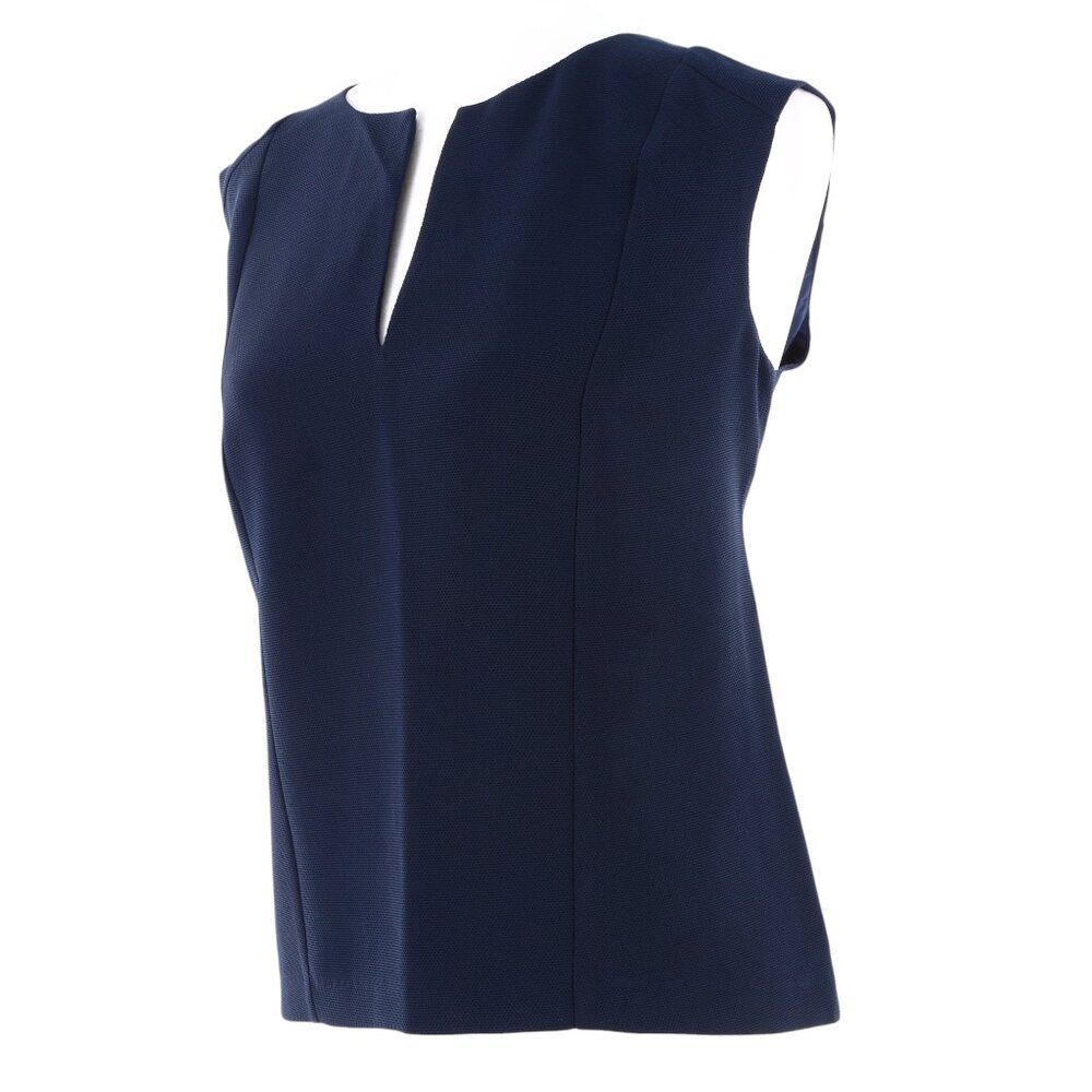 ARMANI EXCHANGE V-Neck Cut-Out Seam Women’s Tank Top Blouse S Retail $165 - NWT